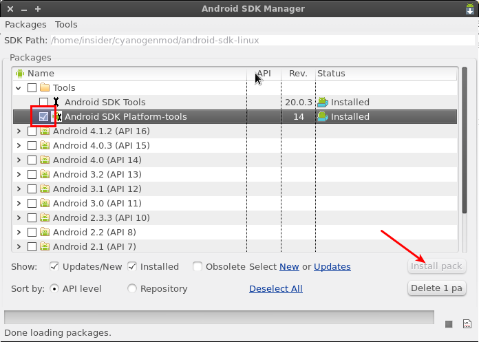 adnroid sdk